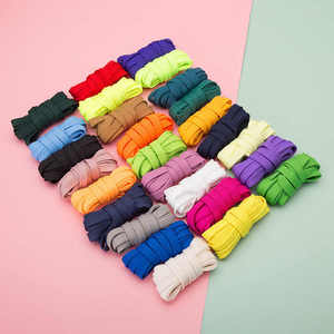 Flat Black <b>Shoelaces</b> Durable and Stylish Factory Wholesale - Product Image 5