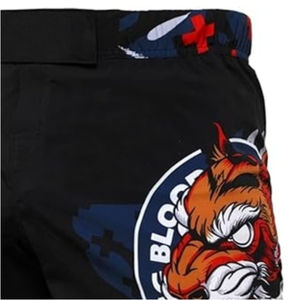 Pantalones Cortos de MMA con Impresión Personalizada, Pantalones Cortos de Boxeo para Hombre, Ropa Deportiva de Satén para Gimnasio y Artes Marciales, Ropa Deportiva de Marca Personalizada para Adultos, Servicio OEM - Product Image 4