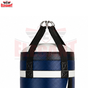 Sac de frappe de boxe en cuir PU robuste style Fighter, avec kit de chaînes, pour entraînement de fitness en salle de sport commerciale, modèle 2026 - Product Image 4
