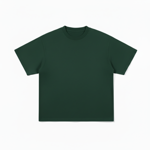T-shirt unisexe vintage streetwear coupe classique en coton 100% épais 240 grammes, col rond, couleur unie, grandes tailles - Product Image 2