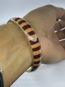 <b>Resin</b> Brass Bangles Ethnic Women's Party Wear Artisan Handmade Bulk Order Supplier Manufacturer - Product Image 1