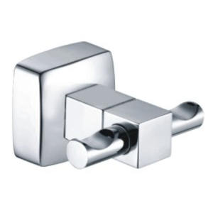 Wall Mounted Double Hooks <b>Bathroom</b> <b>Accessories</b> Robe Hooks - Product Image 1