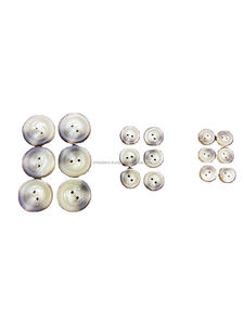 กระดุมเปล่าทำมือคุณภาพสูงจากเขาควาย เป็นมิตรกับสิ่งแวดล้อม สำหรับตกแต่งเสื้อผ้าและเสื้อโค้ทของผู้ชายและผู้หญิง ขนาดปรับแต่งได้ - Product Image 3