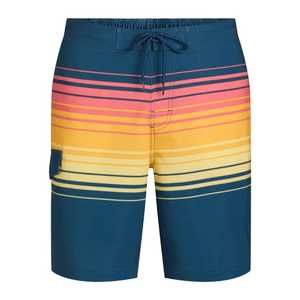 Shorts de sublimación para hombre, estilo playa estadounidense y europeo, shorts elegantes para hombre, logotipo privado personalizado, precio económico, fabricación directa en Pakistán. - Product Image 3