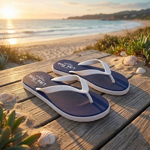 Sandales personnalisées de haute qualité en EVA et caoutchouc PVC pour l'extérieur, à bout ouvert, avec soutien de la voûte plantaire et sangles antidérapantes, idéales printemps-été - Product Image 2