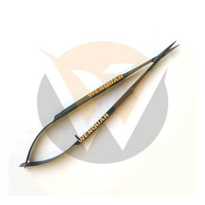 Alicates Portaagujas Castroviejo de 18 cm, Duraderos, Quirúrgicos, con Recubrimiento Negro, Instrumentos de Alta Calidad - Product Image 2