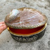 Boîte décorative artisanale en nacre pour le rangement de bijoux, porte-bijoux, coffret cadeau élégant, Vietnam