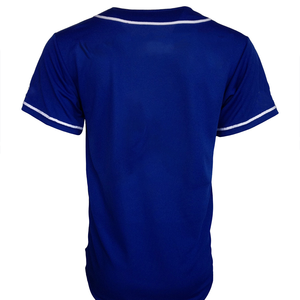 เสื้อเบสบอลแบบสั่งทำคุณภาพสูง SGRho ปุ่มเต็มตัว ไซส์ใหญ่ ระบายอากาศได้ดี ชุดกีฬา ปักโลโก้ส่วนตัว ชุดยูนิฟอร์มทีมชมรม - Product Image 4