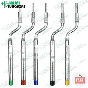 Venta caliente Manual Dental Sinus Lift Osteotome Kit Puntas cóncavas Kit de implante dental Acero inoxidable CE ISO aprobado - Product Image 6