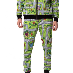Conjuntos Deportivos con Estampado Gráfico Urbano de Moda Urbana para Hombre, Venta al Por Mayor, Diseños Personalizados, Conjuntos Deportivos para Gimnasio - Product Image 5