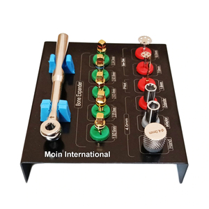 ชุดอุปกรณ์ขยายกระดูกสำหรับรากฟันเทียม 12 ชิ้น ชุดเครื่องมือขยายกระดูกสแตนเลสความแม่นยำสูง ชุดเครื่องมือสำหรับรากฟันเทียม - Product Image 4