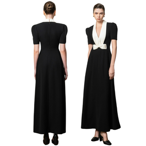 High Quality Elegant <b>Dresses</b> AKINA LONG <b>DRESS</b> 129 Cm Good-Quality Material Custom Logo Trendy Women'S Clothing Ready To Ship - Product Image 2