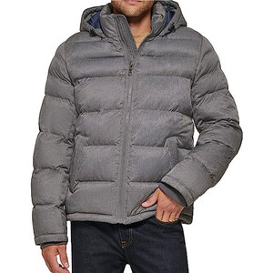 Blouson matelassé à capuche pour homme de haute qualité, chaud, pour l'hiver, décontracté, respirant, écologique, coupe confortable, usage quotidien 100% - Product Image 2