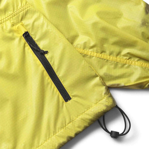 Blouson coupe-vent à capuche thermoréactif, demi-zip, quatre poches, manches longues, design personnalisé, tailles variées, vente en gros - Product Image 4