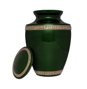 Urnas funerarias de latón de alta calidad hechas a mano para hombres y mujeres, urnas decorativas. - Product Image 1