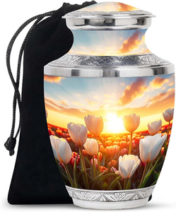 Urnas de Cremación de Latón para Cenizas de Adultos, Urnas Hechas a Mano para Hombres y Mujeres, Urnas Decorativas, Urnas Funerarias - Product Image 5