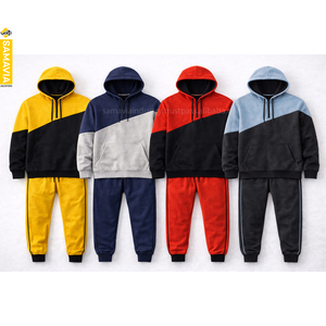 ชุดวอร์ม OEM Samavia Winter Plus Size ผลิตจากโพลีเอสเตอร์/คอตตอน เป็นมิตรต่อสิ่งแวดล้อม น้ำหนัก 220 กรัม แบบลำลอง คอตั้ง สำหรับผู้ชายและผู้หญิง - Product Image 5