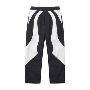 Ensemble survêtement streetwear homme personnalisé 2 pièces, coupe ample, léger, avec panneaux et passepoil, veste et pantalon en nylon - Product Image 4