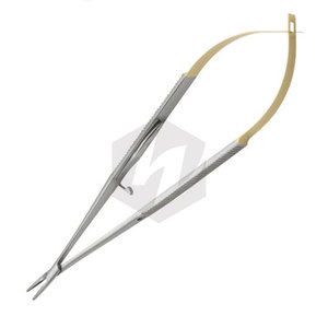 Portaagujas Castroviejo de 18 cm, Punta Recta Dentada, Instrumentos Médicos Quirúrgicos, Oftalmología, Odontología, Microcirugía - Product Image 5