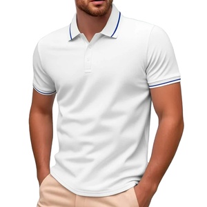 Classic Casual Men's for <b>Shirt</b> with Comfortable Solid <b>Collar</b> 240g 100% Cotton Short Sleeve <b>T</b>-<b>shirt</b> From BD - Product Image 6