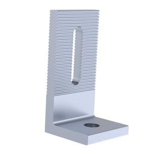 Support en L en aluminium haute résistance pour système de montage photovoltaïque sur toit métallique |   Fabricant de supports de montage solaire en forme de L - Product Image 3