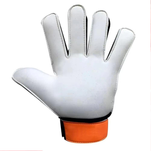 Guantes de Portero de Fútbol, Dedos Completos, Cuero PU, Antideslizantes, Transpirables, con Correa de Muñeca Ajustable, Unisex, Equipo Deportivo - Product Image 3