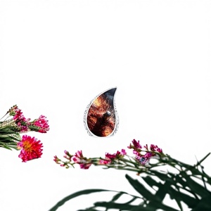 Urne funéraire en forme de goutte d'eau Aquatic Escape pour cendres humaines, souvenirs commémoratifs pour cendres, urnes de crémation - Product Image 1