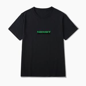 Camiseta de Manga Corta para Hombre, Corte Regular, Cuello Redondo, Diseño con Letras Estampadas, Jersey Informal de Algodón, Naimat Abbas Industries - Product Image 3
