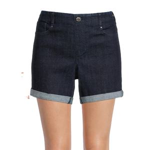 Shorts en jean décontractés sur mesure pour femme, taille mi-haute, respirants, style streetwear d'été pour la plage et l'extérieur, service OEM, collection mode 2026 - Product Image 1