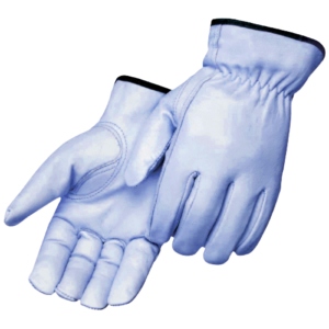 Guantes de Conducción de Cuero Granulado de Piel de Vaca, Duraderos, Cómodos, para Trabajo Industrial y de Seguridad Personal - Product Image 3