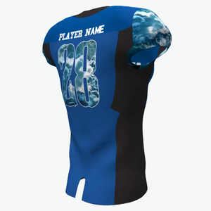 Camiseta de Fútbol Americano para Hombre, Talla Grande, de Malla Transpirable, de Secado Rápido, con Diseño Personalizado de Calidad Profesional, Estampado por Transferencia de Calor, Precio de Fábrica, 100% - Product Image 5