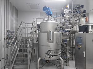 Bioréacteur en acier inoxydable de fermenteur de culture cellulaire animale Bailun 350L avec système automatique pour contrôler - Product Image 3