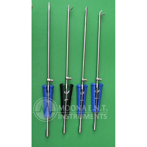 ชุดอุปกรณ์จับเข็มผ่าตัดหัวใจแบบแมนนวล 4 ชิ้น สำหรับปลายเข็มผ่าตัดแบบรุกล้ำน้อย พร้อมกลไกการล็อคแบบใหม่ - Product Image 3