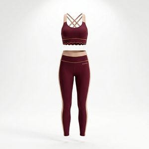 Leggings de Cintura Alta para Mujer, Sin Costuras, Ajustados, Largos, Tejidos, Elásticos, con Bolsillo Invisible para Yoga, Gimnasio y Entrenamiento - Product Image 2