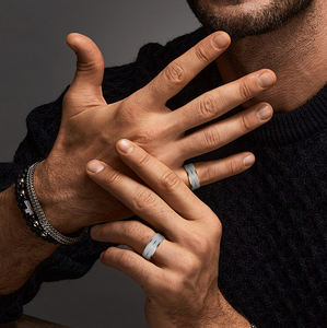 Meilleure Vente 2025 : Anneaux Intelligents Suivi Santé, Étanche 5ATM, Céramique, Moniteur Fréquence Cardiaque, Sommeil et Cycle Féminin pour la Santé Quotidienne - Product Image 5