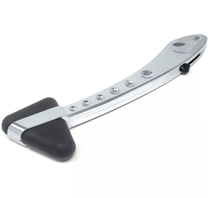 Marteau de percussion Taylor de qualité supérieure et à prix abordable, fabriqué en acier inoxydable avec une tête grise discrète - Product Image 1