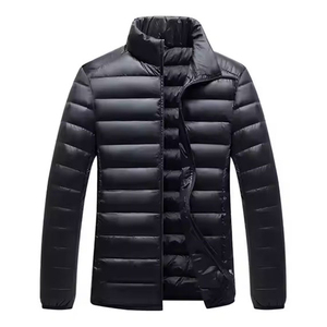 High Quality Men's Puffer Down Jacket for Winter Hooded <b>Bubble</b> <b>Coat</b> for Cold Weather High Street Style Stand Collar - Product Image 1