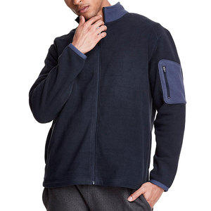 High Quality Customized Logo Printing Sherpa Fleece Material Light Weight Sherpa Jacket | Men's New Fashion Fleece Jacket - Product Image 1