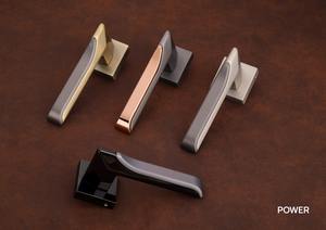 Manija de Puerta Interior Moderna Minimalista de Madera y Aluminio, Precio de Fábrica, Juego de Herrajes al por Mayor para Muebles y Puertas - Product Image 3