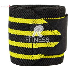 Sangles de soutien élastiques pour poignets avec logo personnalisé, pour la musculation, la gym, le powerlifting, l'entraînement - Product Image 4