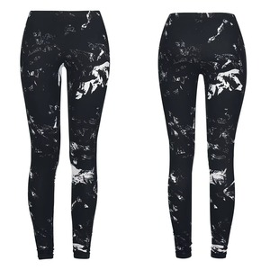 Leggings de Yoga para Mujer, Estilo Moderno, Cintura Elástica, Color Sólido, Transpirables, de Secado Rápido, Colores Personalizados, Servicio OEM - Product Image 1