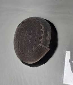 Half <b>Wig</b> Human Hair Toupee Mesh Cap Natural Black Hair System For <b>Men</b> - Product Image 5
