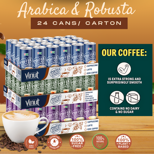 เครื่องดื่มกาแฟดำ 250 มล. อาราบิก้าและโรบัสต้า รับผลิตแบบ OEM ODM แบรนด์ส่วนตัว - Product Image 3
