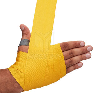 Bandes de boxe confortables de haute qualité, les plus vendues, avec support de poignet élastique réglable - Product Image 4