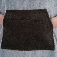 Poncho de Surf Super absorbant Offre Spéciale serviette Poncho à capuche en coton personnalisé pour la plage