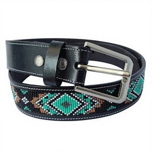 Men's Genuine Cow Leather Steel Pin Buckle Belt Custom Length Waterproof Heavy Duty Eco-Friendly Solid Square Buckle High - Product Image 1