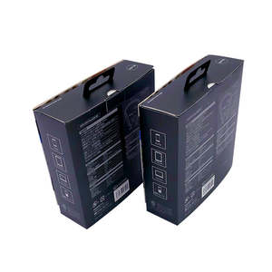 Custom Design Luxury Paper Packaging <b>Box</b> with PVC Window & Magnetic Closure for Electronic Headphones - Product Image 3