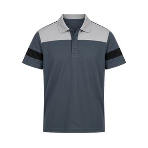 Polo de marca privada 220 GSM de algodón y poliéster con cuello acanalado para colecciones minoristas de marcas de moda - Product Image 2