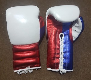 Guantes de Boxeo de Cuero Vacuno Auténtico con Cordones Estilo Mexicano, Personalizados con Logotipo, Cualquier Color, Alta Calidad, Venta al Por Mayor - Product Image 3