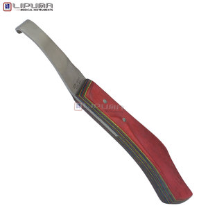 Cuchillo para Pezuñas LIPUMA con Mango de Fibra de 23.5cm, Cuchillo Veterinario Duradero y Reutilizable para Recortar Pezuñas, Cuidado de Caballos, Cabras y Ganado - Product Image 5